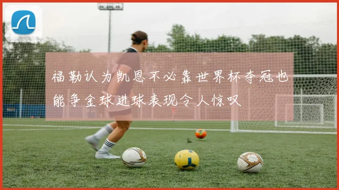福勒认为凯恩不必靠世界杯夺冠也能争金球进球表现令人惊叹